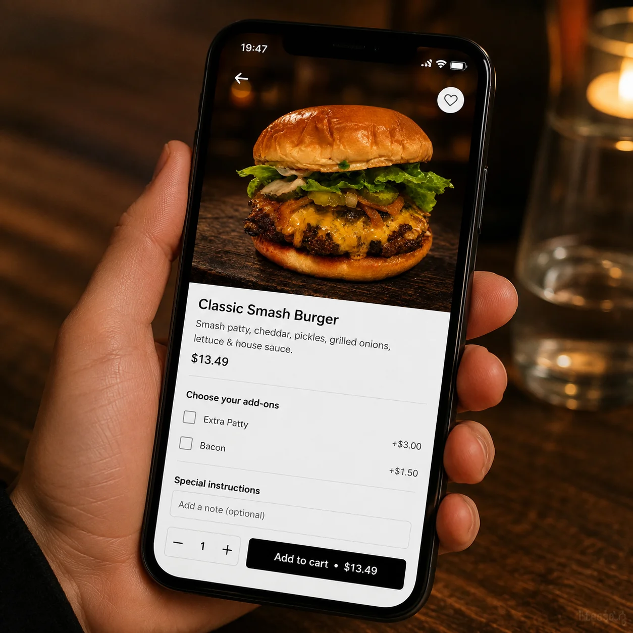 Grid of DoorDash restaurant listings showing how customers scroll food photos to decide where to order
