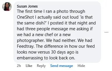 Feedtray customer testimonial